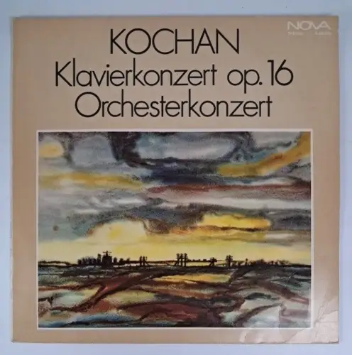 LP: Günter Kochan - Klavierkonzert Op. 16 Konzert Für Orchester, 1978, NOVA, DDR