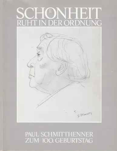 Buch: Schönheit ruht in der Ordnung, Müller-Menckens, 1984, Paul Schmitthenner