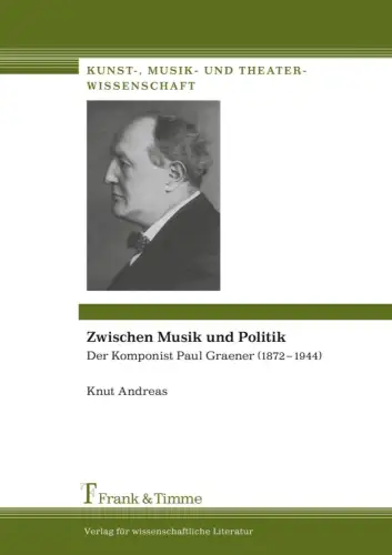 Buch: Zwischen Musik und Politik, Andreas, Knut, 2008, Frank & Timme, sehr gut