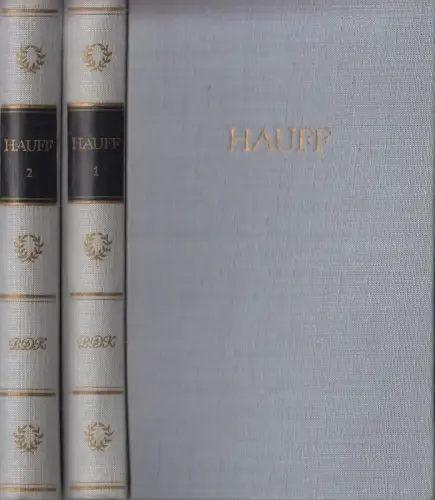Buch: Wilhelm Hauffs Werke in zwei Bänden, 1960, Bibliothek Deutscher Klassiker