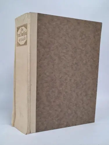 Buch: Die neue Rundschau 1940, 51. Jahrgang der freien Bühne, Fischer