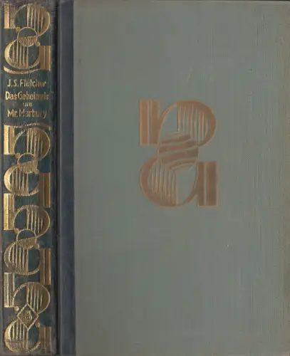 Buch: Das Geheimnis um Mr. Marbury, Roman, J. S. Fischer, 1931, Oestergaard Vlg.