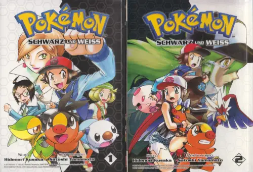 Manga: Pokemon - Schwarz und Weiss 1+2, Hidenori Kusaka & Satoshi Yamamoto