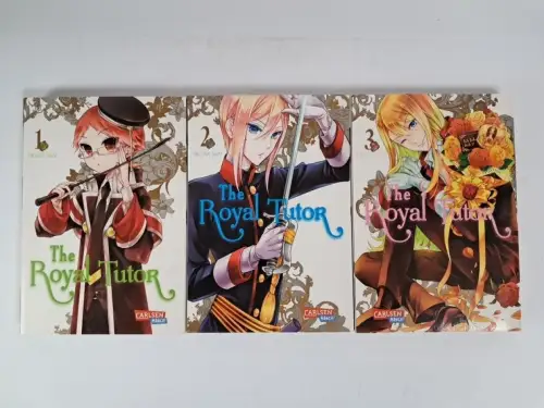 Manga: The Royal Tutor 1-3, Higasa Akai, 3 Bände, Carlsen, gebraucht, sehr gut
