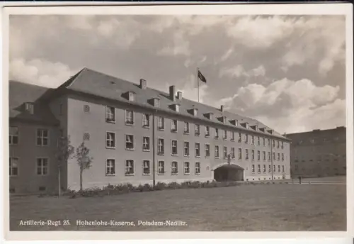 AK Artillerie-Regt. 23. Hohenlohe-Kaserne, Potsdam-Nedlitz, ca. 1940, W. Kraatz