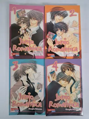 Manga: Junjo Romantica 1-4, Shungiku Nakamura, Carlsen Manga, 4 Bände