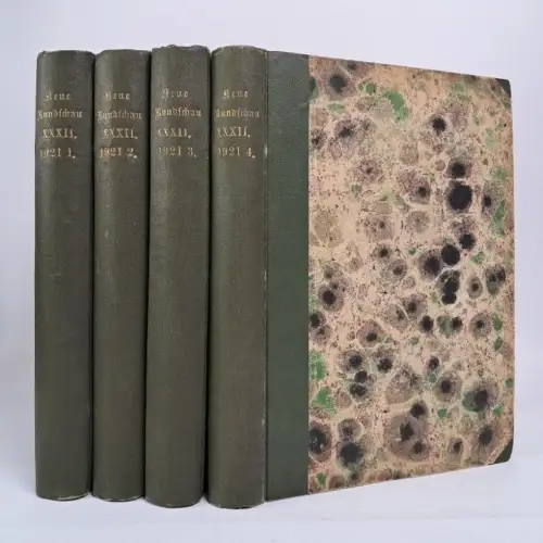 Buch: Die neue Rundschau 1938 Bd. 1-4, XXXII. Jahrgang der freien Bühne, Fischer