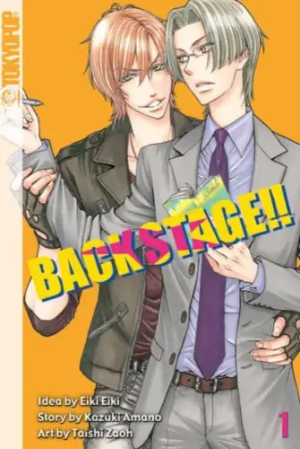 Manga: Back Stage!! 01, Eiki Eiki, Kazuki Amano, Tokyopop, gebraucht, sehr gut