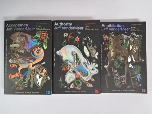 Buch: Annihilation 1-3, Jeff Vandermeer, 2014, 4th estate, 3 Bände, english