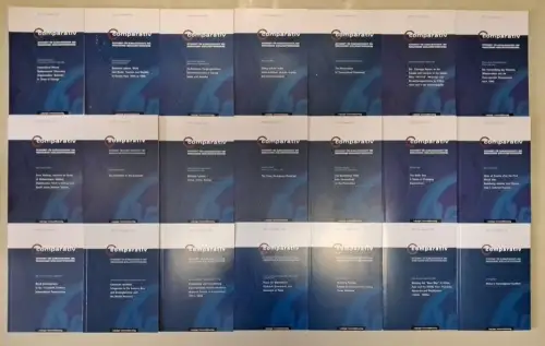 21 Bände Comparativ. Zeitschrift für Globalgeschichte und vergleichende ...