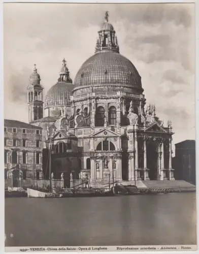 Fotografie: Venezia - Chiesa della Salute - Opera di Longhena, Domenico Anderson