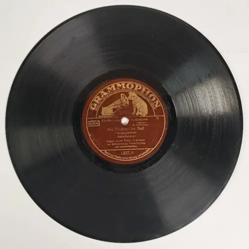 Schellackplatte: Bei Pfeifers Ist Ball / Holzhackerlied, Oskar Joost Orchester