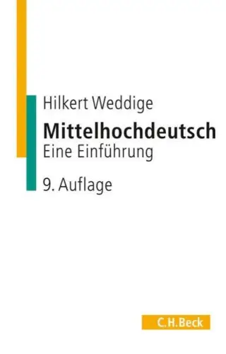 Buch: Mittelhochdeutsch, Weddige, Hilkert, 2015, C. H. Beck, Eine Einführung