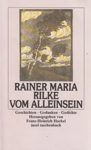 Buch: Vom Alleinsein, Rilke, Rainer Maria. It insel taschenbuch, 1993