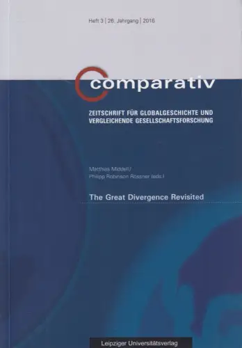 Comparativ. Heft 3 / 2016, Matthias Middell, Leipziger Universitätsverlag