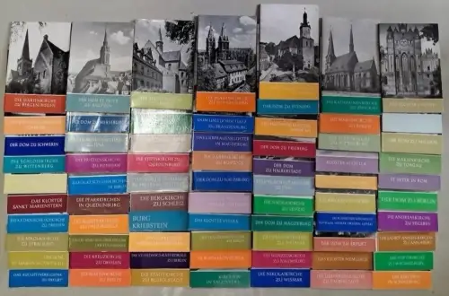 71 Hefte Das christliche Denkmal: Mansfeld, Doberan, Freiberg, Meißen ...