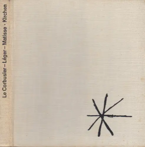 Buch: Moderne Kirchen, Matisse, Henri, 1957, Peter Schifferli Verlags, Vence...