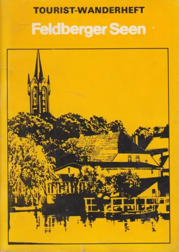 Tourist-Wanderheft: Feldberger Seen, Reinhard Barby, 1979, Tourist-Verlag