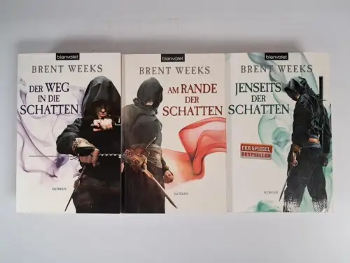 Buch: Die Schatten-Trilogie, Brent Weeks, 3 Bände, Blanvalet Verlag