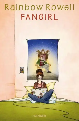 Buch: Fangirl, Rowell, Rainbow, 2017, Carl Hanser Verlag, gebraucht, sehr gut