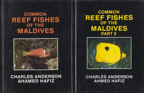 Buch: Common Reef Fishes of the Maldives 1+2, Charles Anderson & Ahmed Hafiz