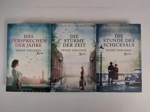 Buch: Die Lytton Saga 1-3 (komplett), Penny Vincenzi, Goldmann, 3 Bände