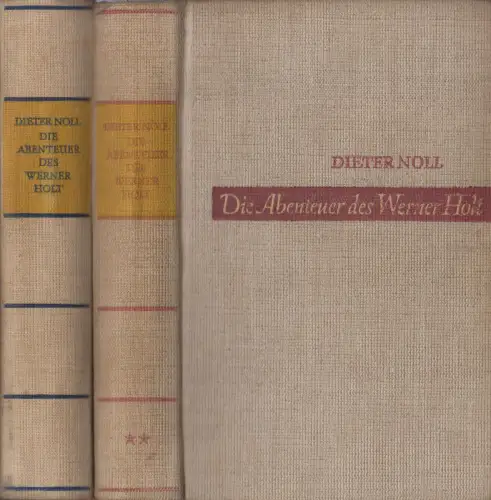 Buch: Die Abenteuer des Werner Holt 1+2, Noll, Dieter. 2 Bände, Aufbau Verlag