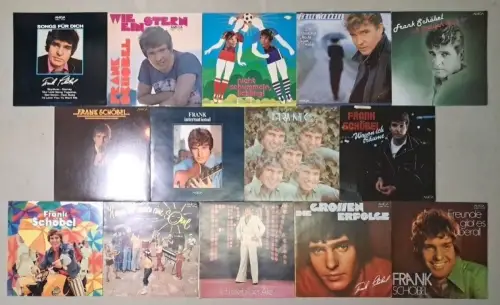 14 Schallplatten 12" LP Frank Schöbel: Songs für dich, Nicht schummeln ...