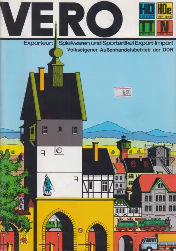 Heft: Vero Modell HO HOe TT N. DDR, Modellbau, Modellbahn, gebraucht, gut