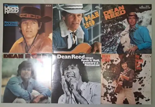 6 Schallplatten 12" LP Dean Reed, Amiga: My Song for you; Country Songs ...