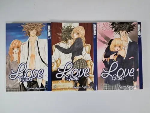 Manga: Love Giant 1-3, Kasane Katsumoto, Tokyopop, 3 Bände, gebraucht, sehr gut