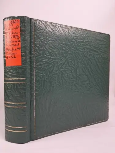 Reisealbum mit Fotos & Eintrittskarten: Expo 1964, Spanien 64, Italien 66 u.a.