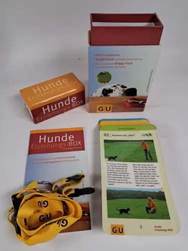 GU Hunde Erziehungs-Box: 40 Trainingskarten + Begleitbuch. K. Schlegl-Kofler