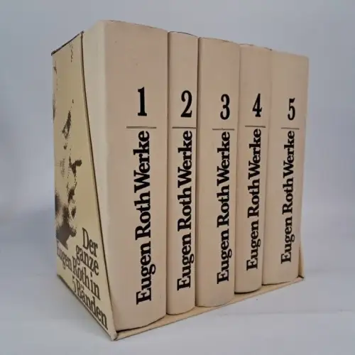 Buch: Eugen Roth - Sämtliche Werke in 5 Bänden, Hanser, 1977, gebraucht, gut