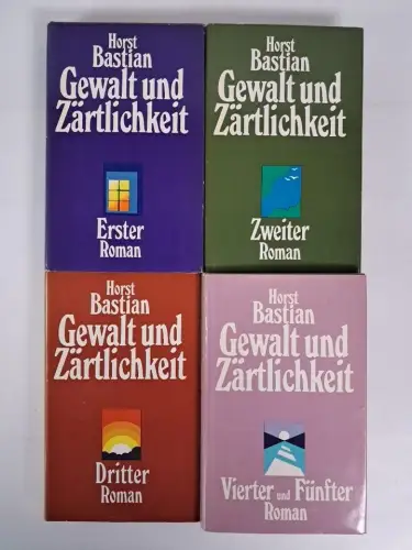 Buch: Gewalt und Zärtlichkeit 1-5 in 4 Bänden, Horst Bastian, Verlag Neues Leben