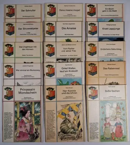 15 Hefte Bunte Kiste, Altberliner Verlag, Kinderbücher, Konvolut, Sammlung