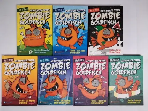 Buch: Mein dicker fetter Zombie Goldfisch 2-8, Mo O'Hara, Schneiderbuch, 7 Bände