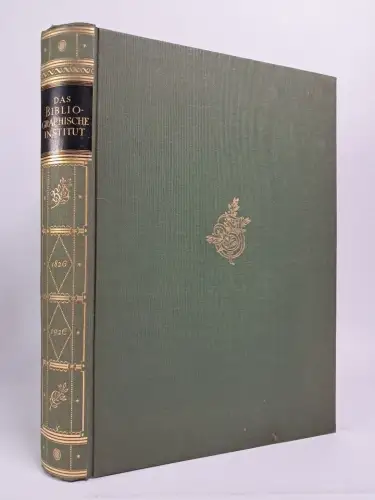 Buch: Das Bibliographisches Institut, Johannes Hohlfeld, 1926, gebraucht, gut