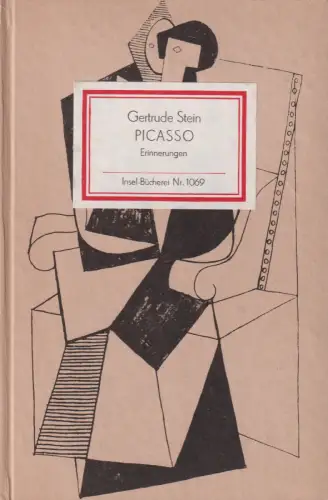 Insel-Bücherei 1069, Picasso, Stein, Gertrude. 1986, Insel-Verlag, Erinnerungen