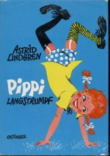 Buch: Pippi Langstrumpf, Lindgren, Astrid. 1970, Verlag Friedrich Oetinger