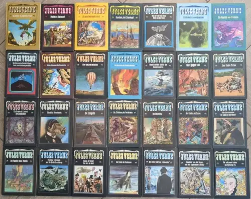 28 Bücher Gesamtausgabe Jules Verne, Verlag Neues Leben, inkl. des Herrn Kin-Fo!