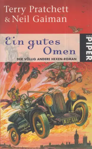 Buch: Ein gutes Omen, Pratchett, Terry / Gaiman, Neil, 2008, Piper, sehr gut