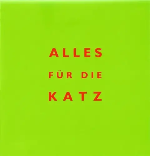 Buch: Alles für die Katz - Dreißig Jahre burgart, 2020, burgart-presse, signiert