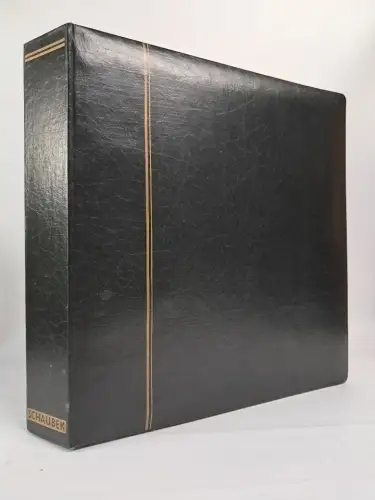 Schaubek Briefmarkenalbum, DDR, Olympische Spiele, Leipzig, Märchen, FDJ ...