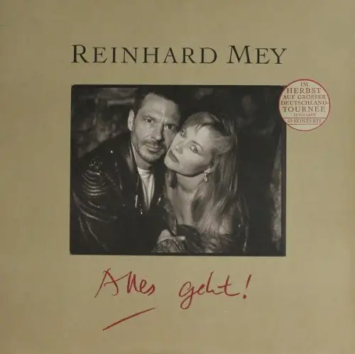 LP: Reinhard Mey - Alles Geht!, 1992, Intercord - INT 160.250, Vinyl, 12, Rock