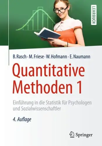 Buch: Quantitative Methoden 1, Rasch, Björn, 2014, Springer, Statistik...