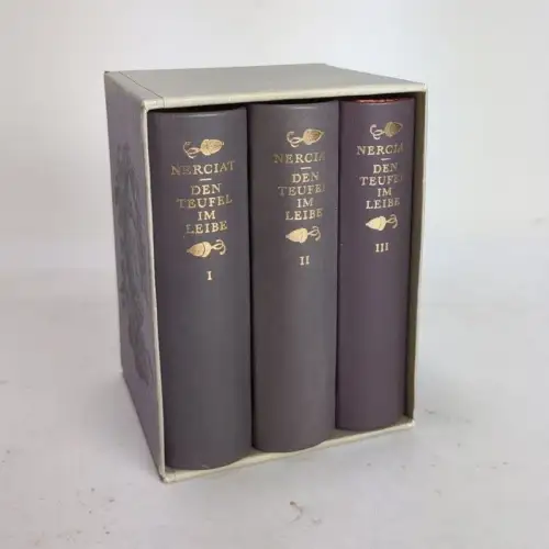 Buch: Den Teufel im Leibe, Andrea de Nerciat, Robert-Andre. 3 Bände, 1986