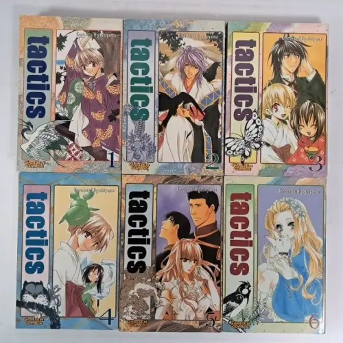 Manga: Tactics 1-6, Sakura Kinoshita & Kazuko Higashiyama, Carlsen Comics, 6 Bde