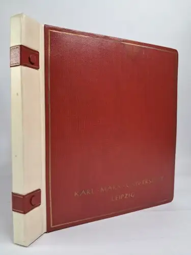 Fotoalbum Karl-Marx-Universität Leipzig, ca. 1972, Uni-Riese, Herder-Institut ..