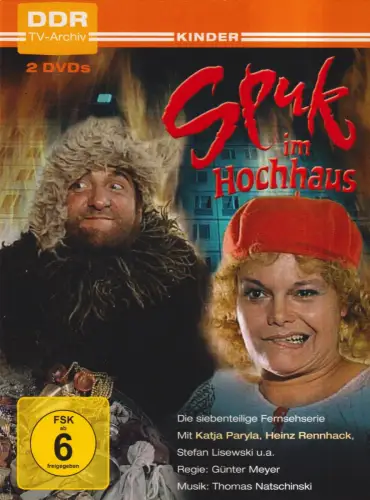 Doppel-DVD: Spuk im Hochhaus, 2010. Heinz Rennhack, Katja Paryla, DDR TV-Archiv